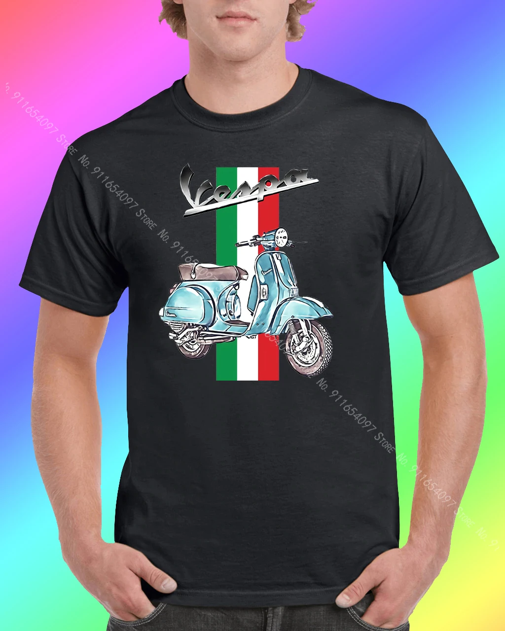 190103 Vespa Px скутер итальянская полоска Бесплатная доставка Британская почтовая