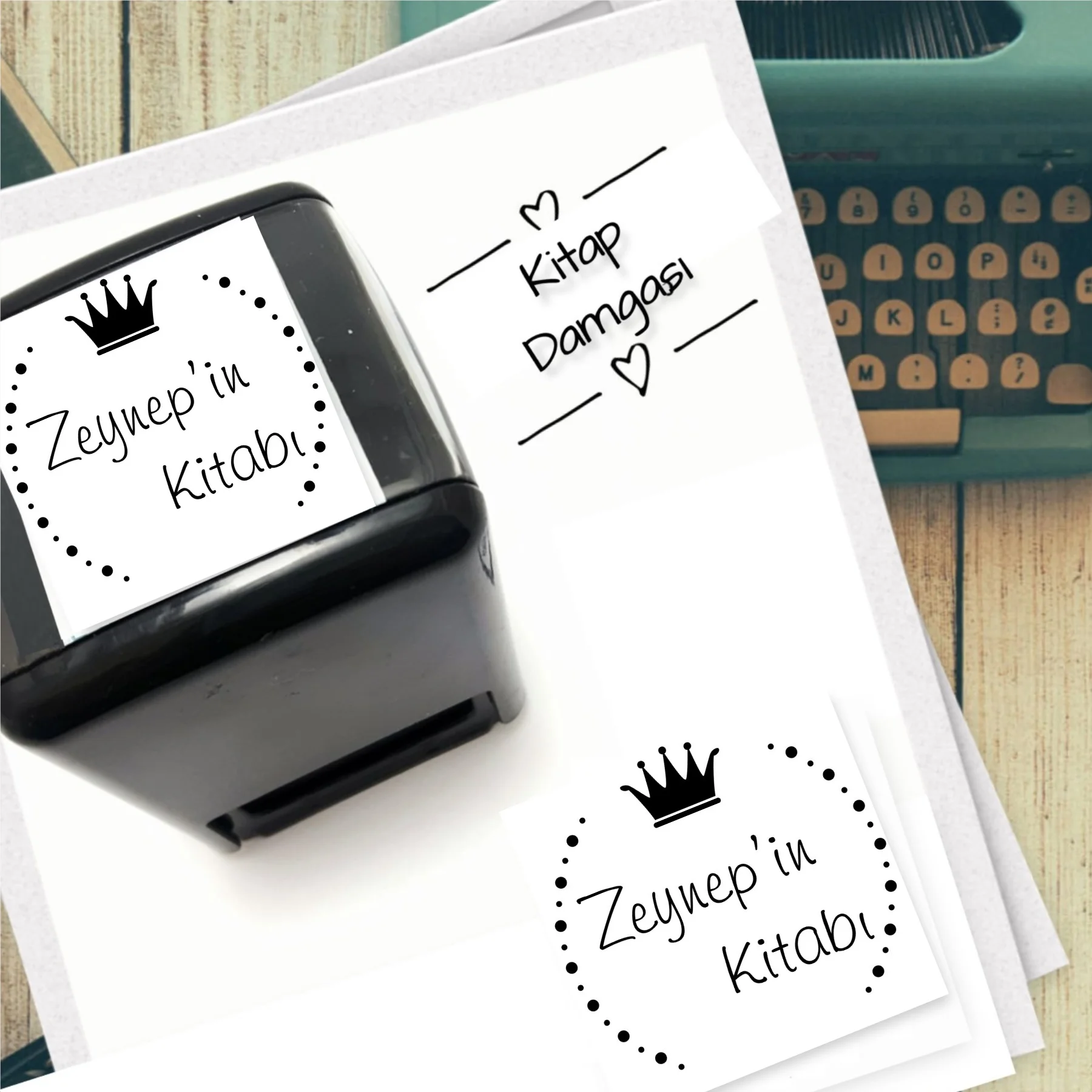 

Персонализированные именем Автоматическая штамп с изображением площади-1062