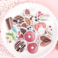 30box kawaii donuts stickers label handmade lovely bread stickers scrapbooking diy paper diy decor stationery cute stationery