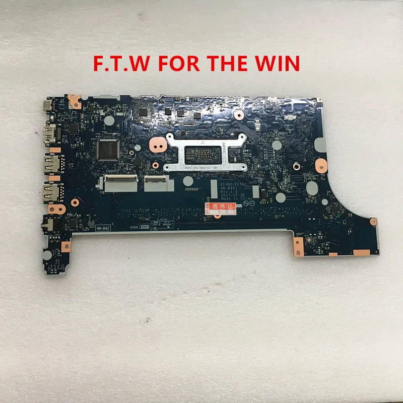 Verkaufen 01LW193 MB FÜR Para Lenovo Laptop Motherboard E480 (Typ 20KN, 20KQ) CPU I5-8250U 620 NM-B421 100% Probado