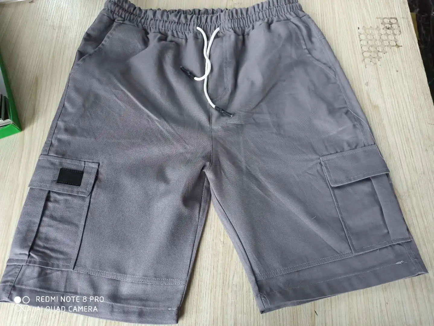 

Five-Point Pants Men's Casual Shorts Summer Cotton Trousers Korean Version Of The Trend Loose Straight Tooling Five-Point Pants