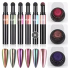 Воздушная подушка для пудры ручка Зеркало Мел подушки ручка Твердый лак макияж быстрая ручка Аврора порошок воздушная подушка для пудры гель для ногтей TSLM2