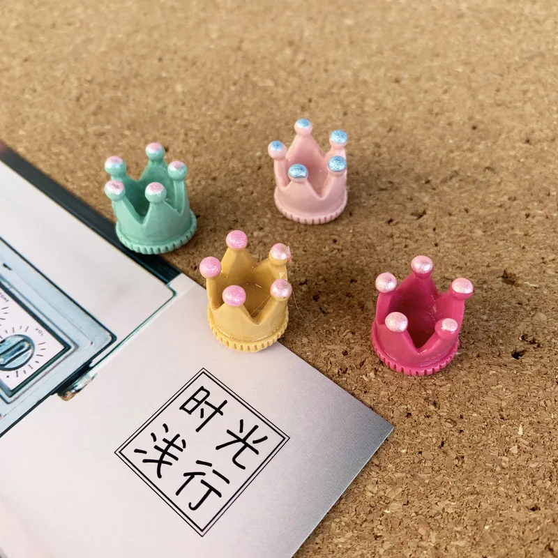 4 шт. милый стиль цвет эскиз карта тактики штифты для пробковой доски сообщения