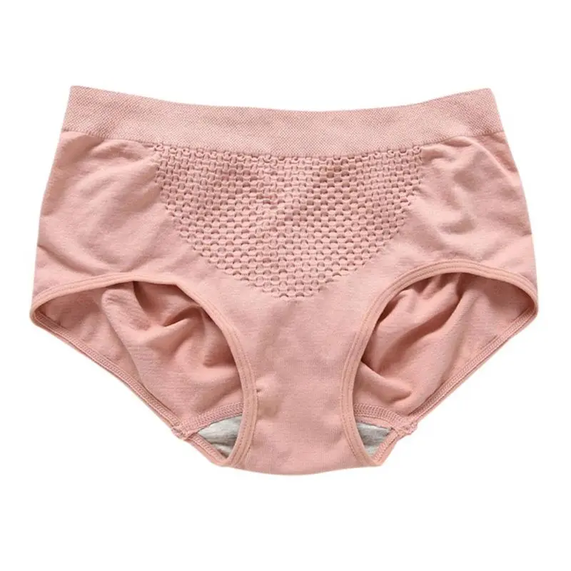 Женские трусики со средней талией дышащие бесшовные для восстановления тела