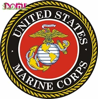 domi for united states marine corps us seal american sticker bumper vinyl laptop helmet trunk wall waterproof sunscreen decal