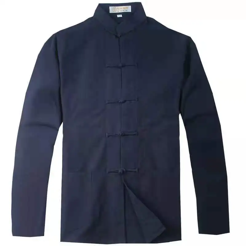 Мужской льняной костюм в китайском ретро стиле Тан повседневный чайный Хана