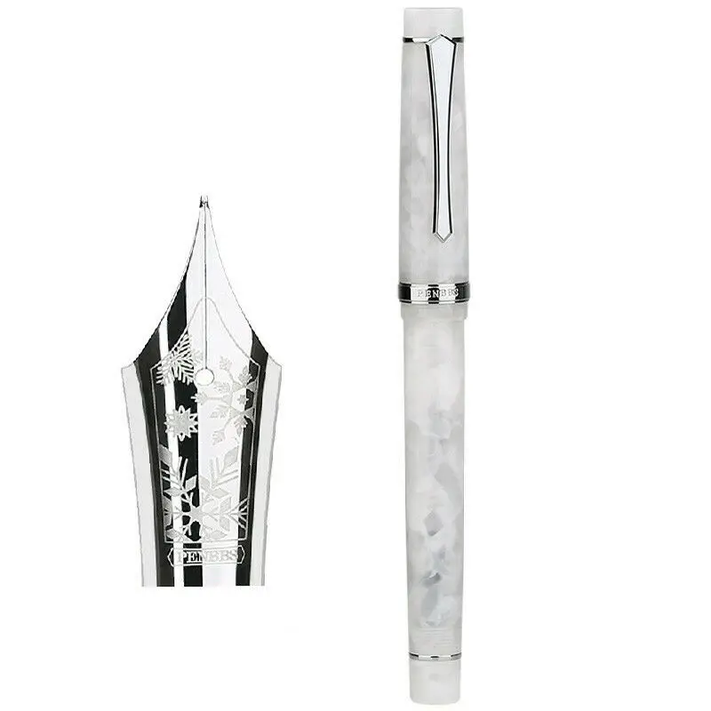 As picture EF0.38mm Penbbs 352 акриловая смола авторучка дополнительный тонкий наконечник EF0.38mm F0.5mm пишущий студент, школа, офис чернильные ручки канцелярские принадлежности - Цвет: As picture EF0.38mm