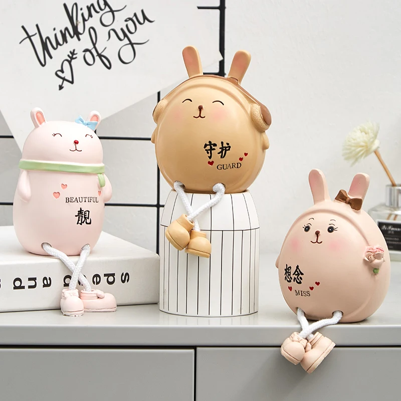 Креативная подвесная кукла в виде милых животных украшение для комнаты спальни