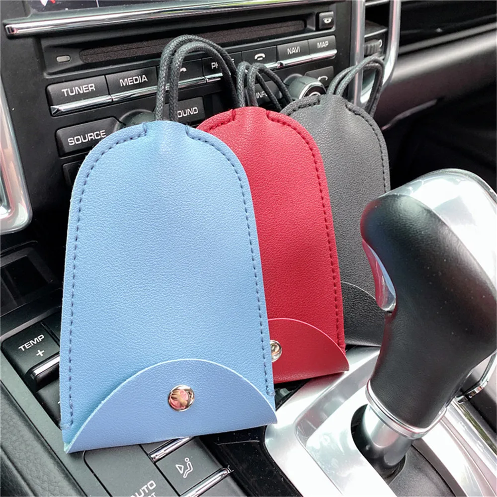 

Pull Type Key Bag Pu Leather Key Wallets Housekeepers Car Key Holder Case New Leather Keychain Pouch