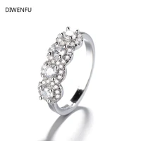 2021 dainty women engagement rings vvs1 cubic diamond silver 925 delicate proposal ring for lover high quality wedding jewelry