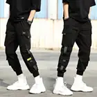 Мужские брюки-карго 2021, Теплые повседневные брюки, дышащие эластичные брюки до щиколотки, спортивные брюки в стиле хип-хоп для мужчин