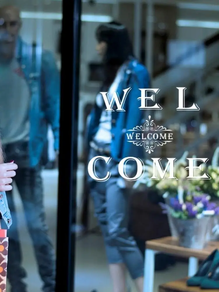 

Welcome Sign Letter Alphabet Drawing Templates Welcome Sticker Sign Wedding Date Decal Sticker for Hotel Home Decor