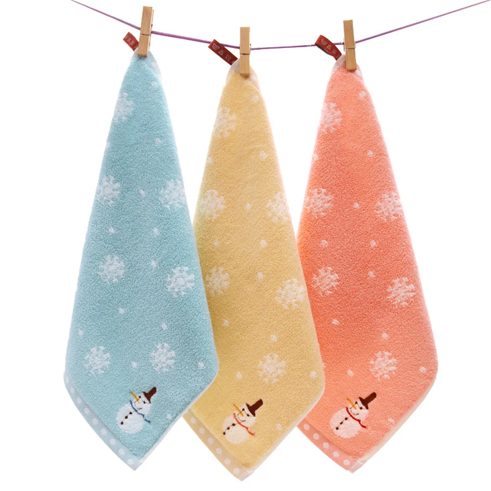 Из хлопка с принтом в виде персонажей из мультфильма детские наборы Полотенца