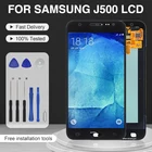 Catteny Акция J500 дисплей для Samsung Galaxy J5 2015 ЖК-дисплей с сенсорным дигитайзером J500F J500M J5 экран в сборе с инструментами