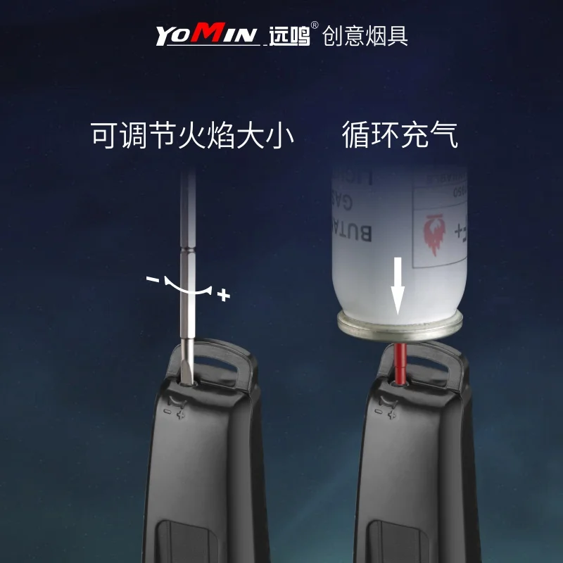 

Metal Lighters Gas Lighters Novelty Cigarette Lighter Creative Hair clipper Lighter Smoking Accessories Gadgets For Men
