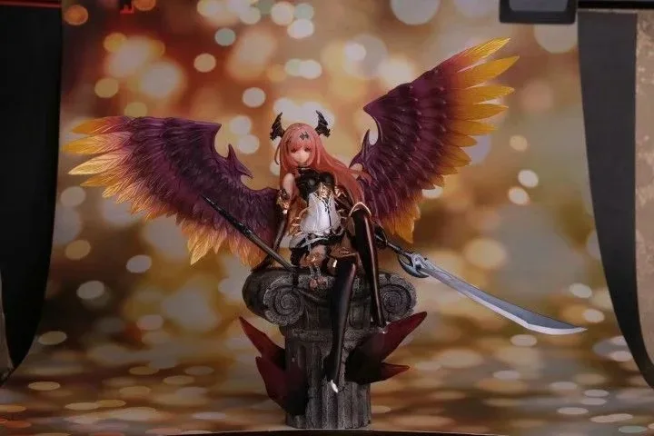Аниме игра Rage of Bahamut Темный ангел Оливия статуя ПВХ фигурка модель игрушки |