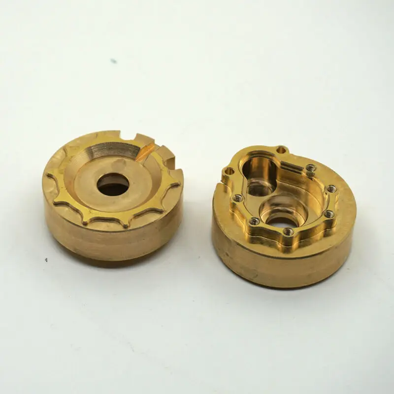 Brass Counterweight Balance Weight Portal Drive Housing For TRX-4 Tire 1/10 RC Traxxas 4 1:10 2PCS/1 Set | Игрушки и хобби