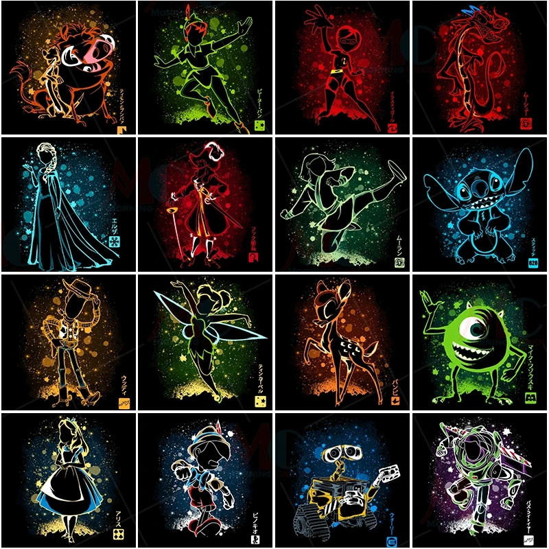 Алмазная картина 5D сделай сам совершенно новая мультяшная Милая животная рай