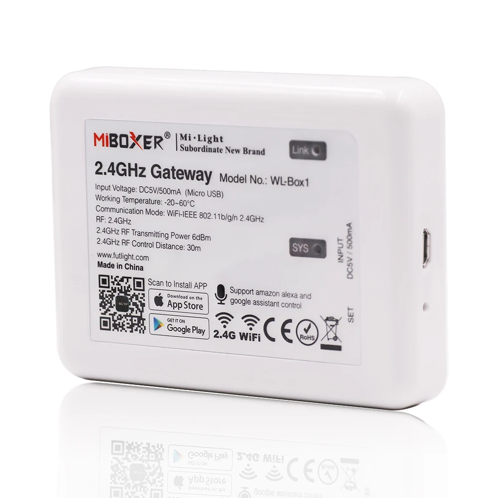 Wi-Fi контроллер ibox hub 2 4G 4-зонный Радиочастотный пульт дистанционного управления