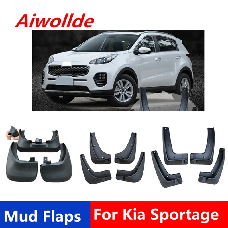 Автомобильные Брызговики для KIA Sportage 2004 2019 брызговики брызговик автомобиля