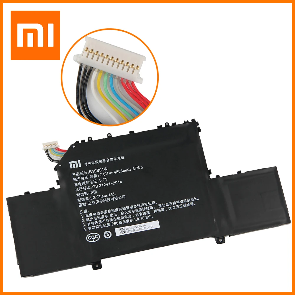 Оригинальный ноутбук Xiaomi Mi Air 12 5 4886 мАч R10BO1W для дюйма 161201-01 161201-AA R10B01W | Мобильные
