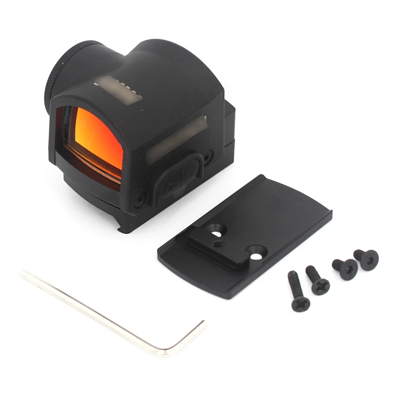 

Airsoft Tactical Micro Reflex Sight MRS Red Dot Sight Replica 3MOA With Glock Mount And 1913 Picatinny Mount