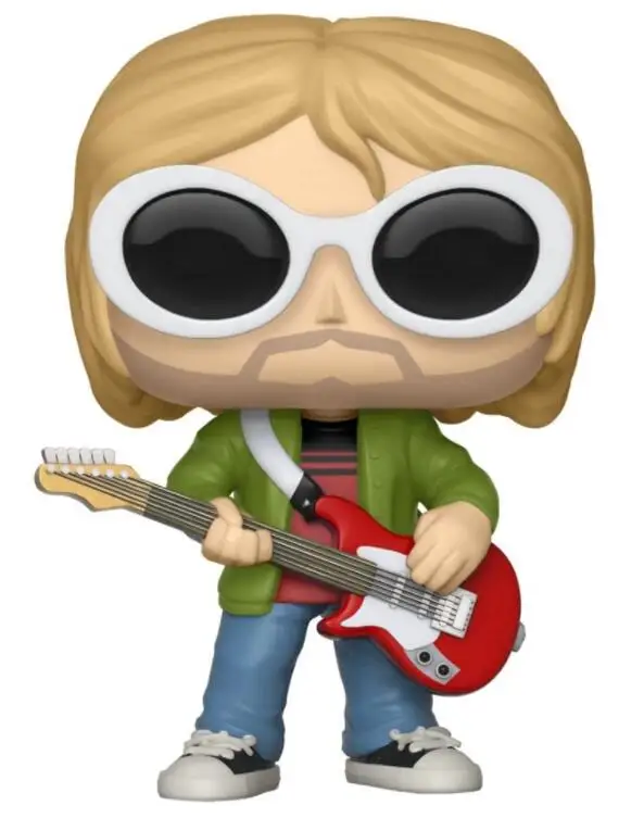 

Rocks: Kurt Cobain with Sunglasses 64 Vinyl Doll Action Figure Toys