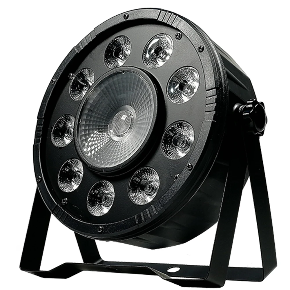 8 шт./лот 9x10 Вт + 30 cob led par light rgb 3-в-1 dmx512 flat профессиональное оборудование для