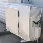 Уличный чехол для кондиционера, водонепроницаемый пылезащитный чехол для кондиционера, пылеотталкивающий чехол для защиты от дождя и снега