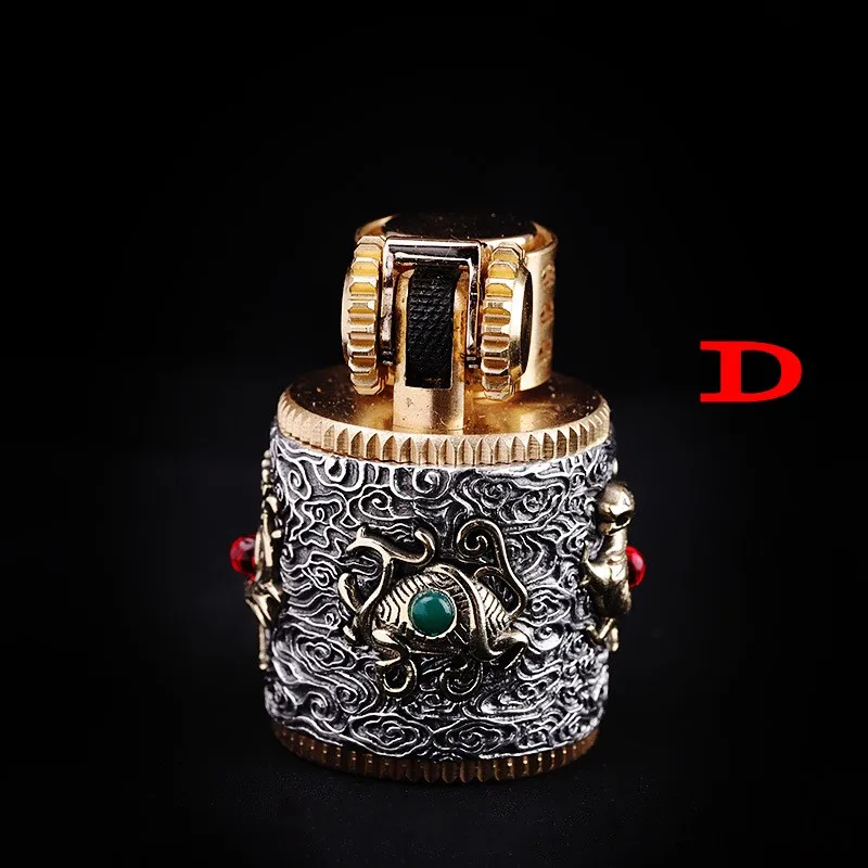 Ювелирные изделия из настоящего серебра S925 пробы Мужская подвеска с зажигалкой в