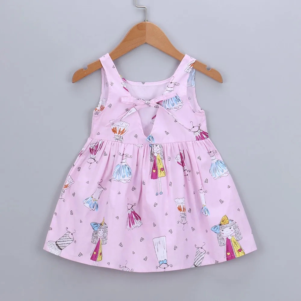 Летнее пляжное платье для девочек 2020 принцессы с открытой спиной подростковой