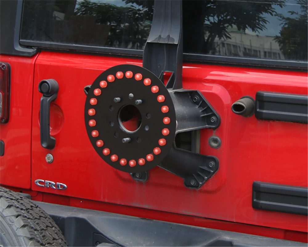 

Spare Tire LED Lamp Wheel Rear Brake Decoration Light For Jeep Wrangler JK JKU 2007-2017 (enhancement mode )