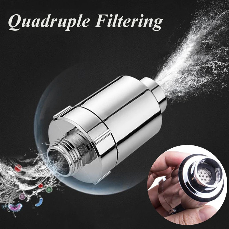 

Новый очиститель воды Универсальный фильтр для душа с активированным углем бытовой смеситель для кухни Очистка Дома и ванной