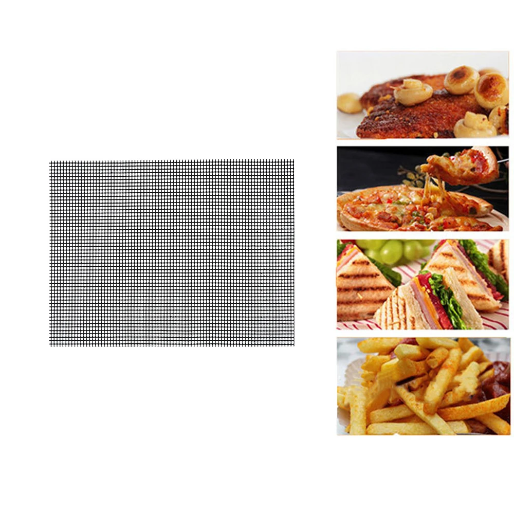 Барбекю коврики для жарки антипригарные высокой безопасности сетки Форма