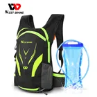 WEST BIKING велосипедные сумки для воды Hydration 16L, большая емкость, водонепроницаемая, Ультралегкая, для спорта на открытом воздухе, велосипедная сумка с водным пузырьком 2л