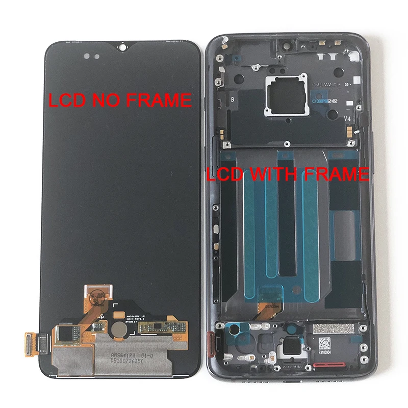 6 41 &quotОригинальный ЖК экран Supor приглушенный M &amp Sen для OnePlus 7 + сенсорная панель