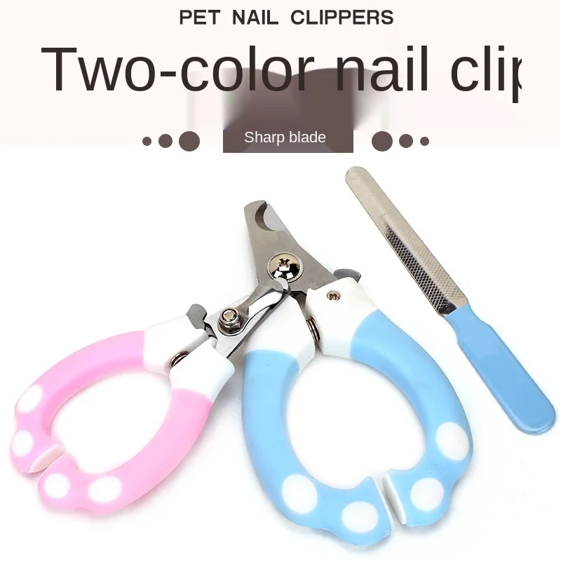 

Pet products nail clipper large and small dog cat nail clipper pet cleaning and beauty products stainless steel