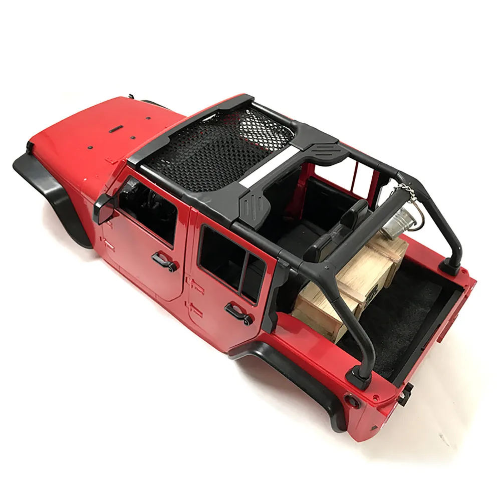 

313mm Wheelbase Body Shell Roll Bar for 1/10 Axial SCX10 90046 Wrangler Convertible Body Shell RC Car Parts