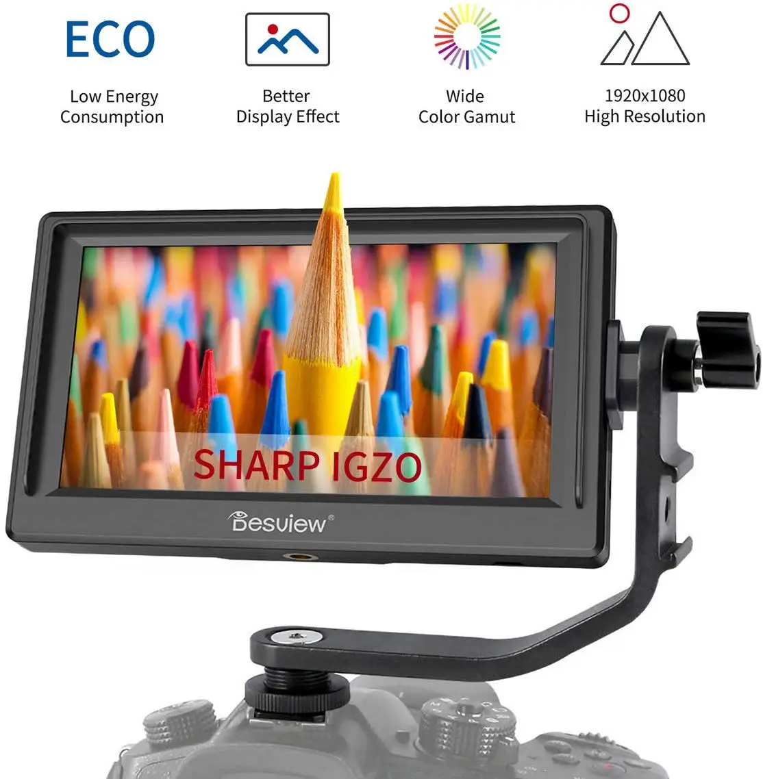 Desview Mavo-P5 5," монитор поля камеры, экран IGZO 1920*1080 с входом 4K HDMI для DSLR-камеры-полевой монитор
