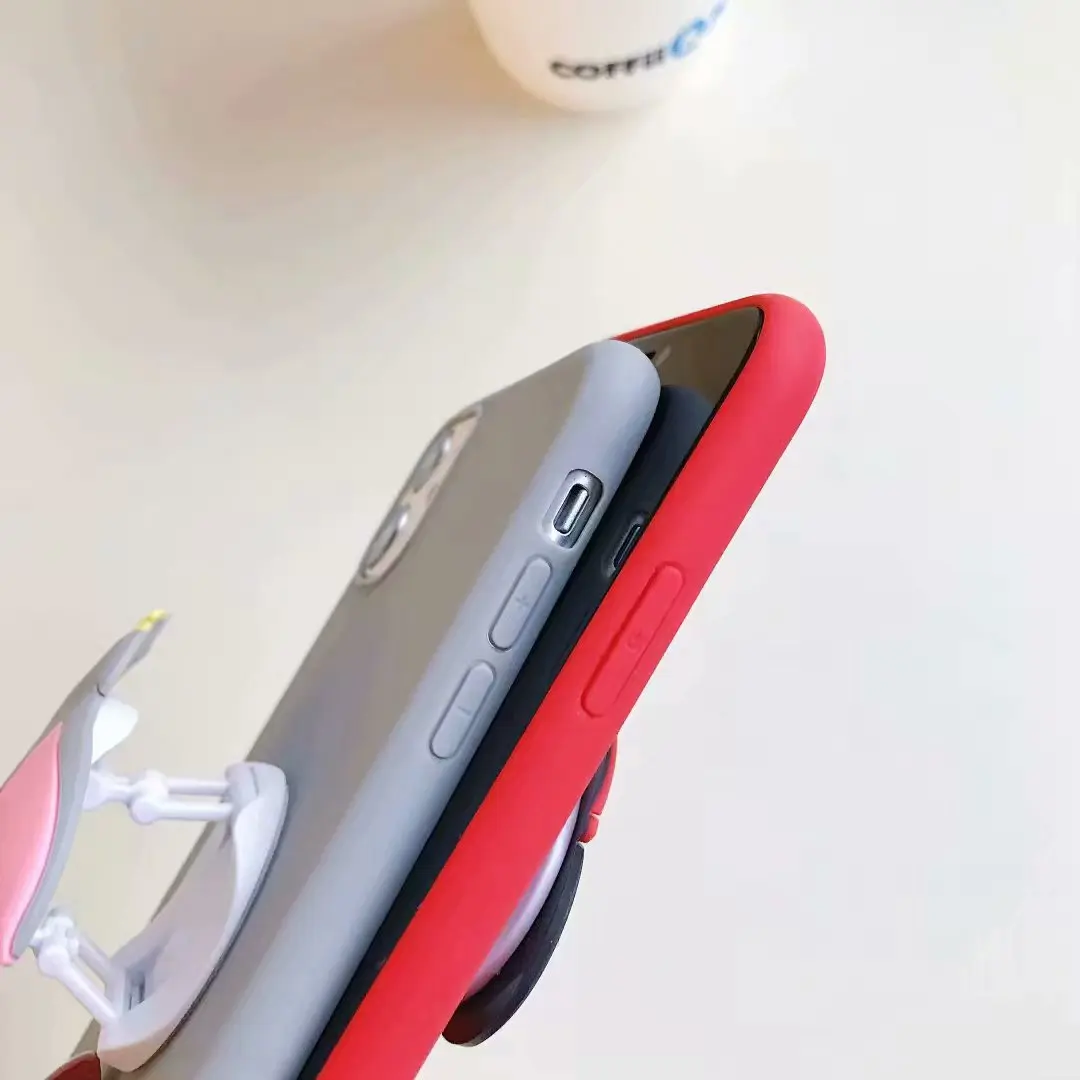 Чехол с мультяшным держателем для телефона Huawei Y6 Y7 Pro 2018/Y5 2019/Nova 2 lite 2i 3i 6 SE чехол Honor