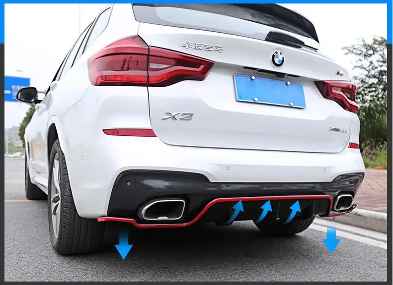 Для BMW X3 тела комплект спойлер 2018-2019 для G01 HSK ABS задняя губа задний переднего