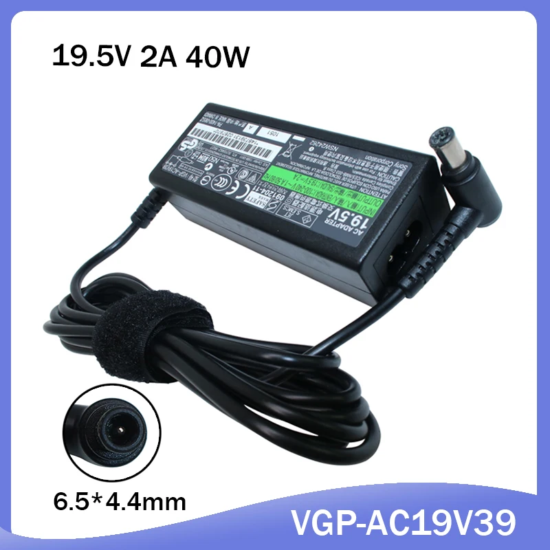 

19,5в, 2 А, 40 Вт, адаптер переменного тока для Sony