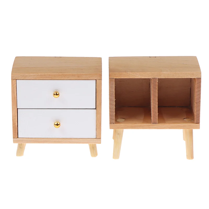 

1:12 Dollhouse Miniature Wood Display Cupboard Cabinet Showcase Doll House Decor Miniature Wooden Display Cabinet