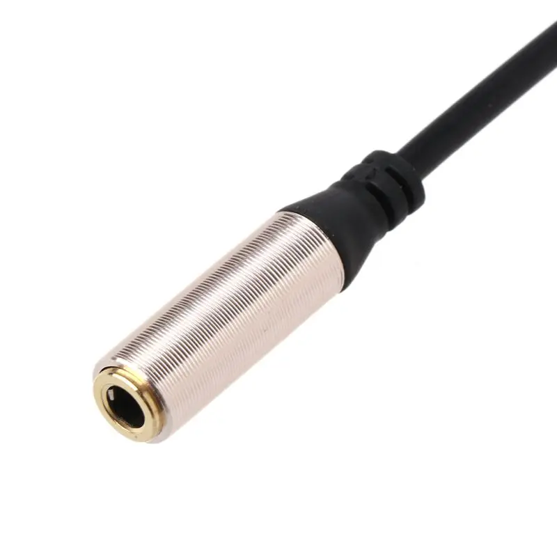 90 Degree 4 Pin 3.5mm Male To Female Stereo Audio Extension Cable Cord for Smartphone Tablet Laptop Earphone | Мобильные телефоны и