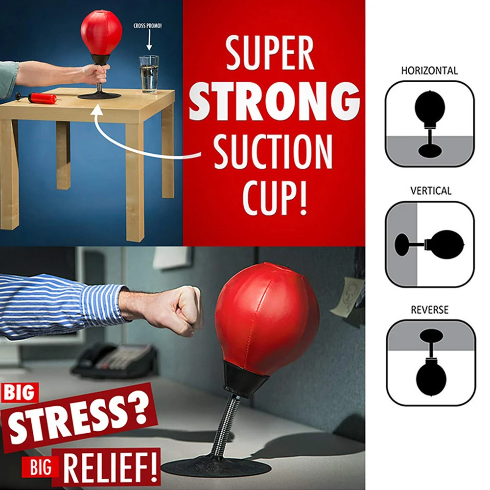

Table Top Vent Ball Adult Decompression Artifact Office Table Top Speed Ball Decompression Small Sucker Boxing Vent Ball