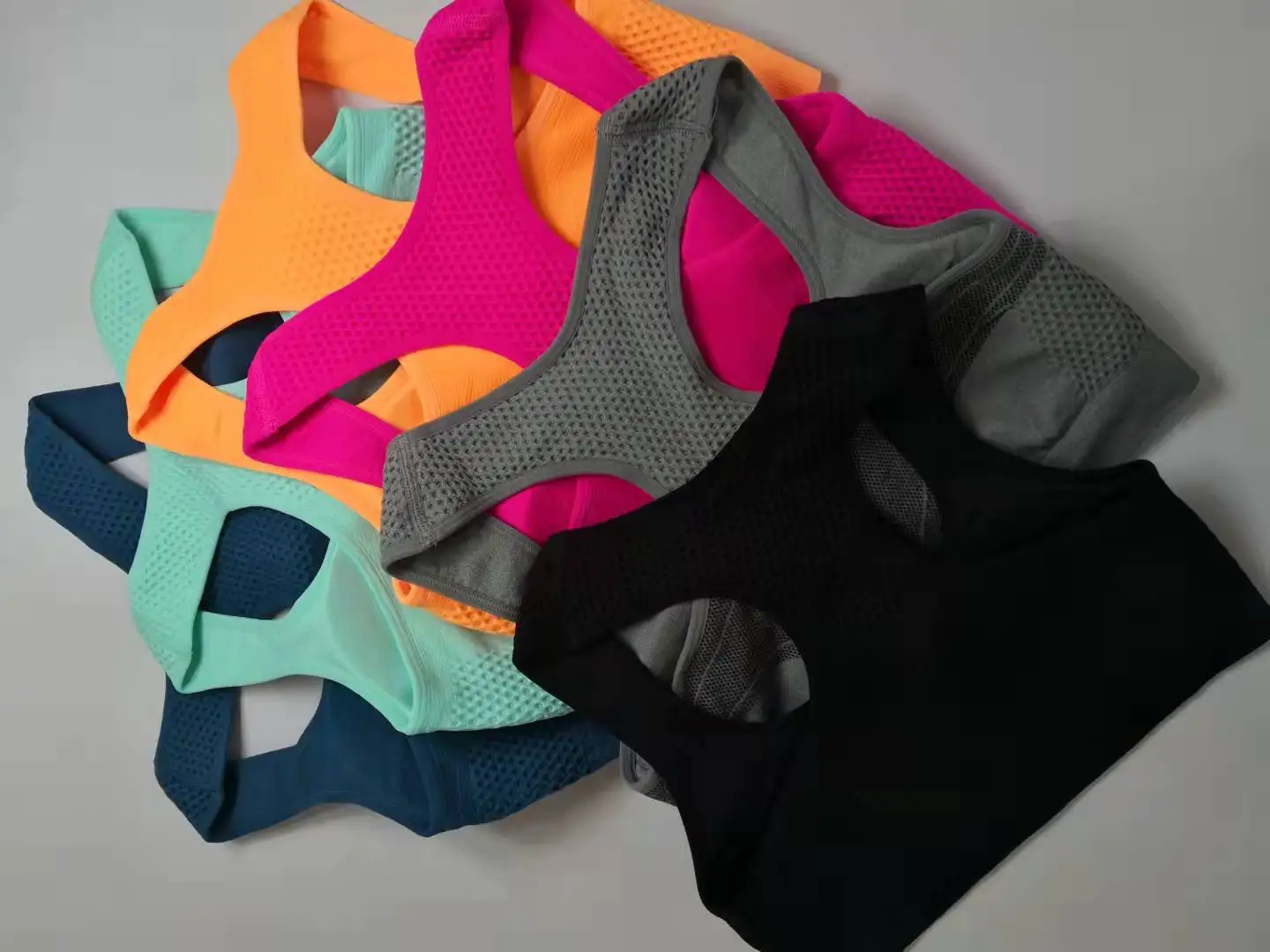 

new seamless tie-dye yoga clothes quick-drying fitness clothes ladies slim slimming gradient sports long-sleeved suit