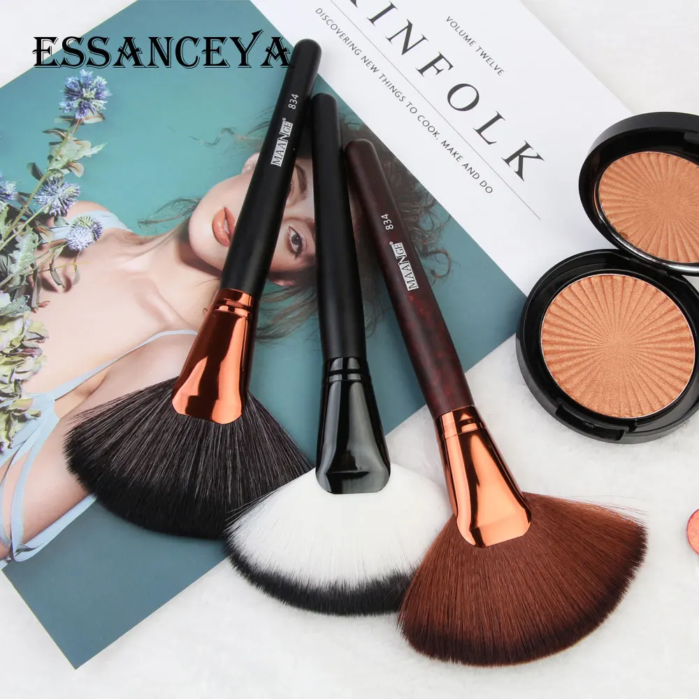 ESSANCEYA 1 шт. Кисть для нанесения маски большая Щетка для нанесения основа Румяна Пудра хайлайтер кисть порошок пыль Чистка щетки Косметические приборы