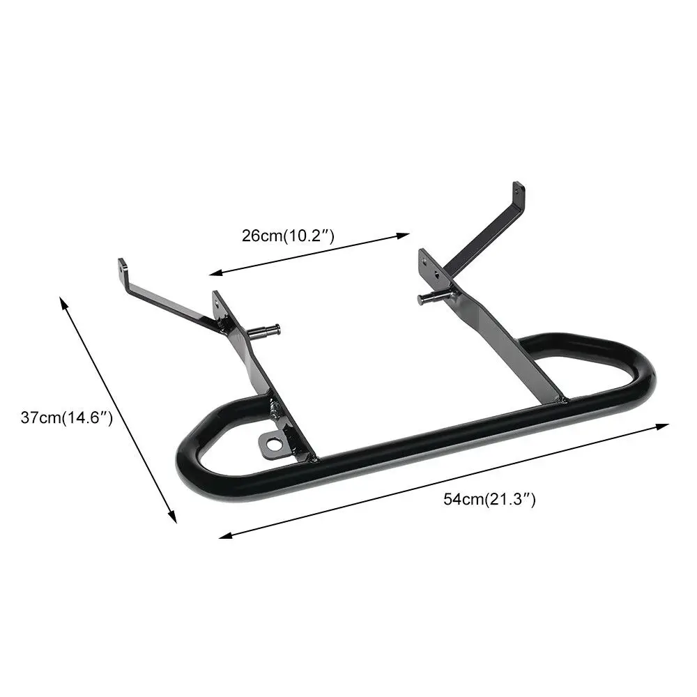KEMIMOTO широкоугольный захват Задняя ручка ATV Quad для Yamaha Raptor 700 YFM700 Полка Стеллаж