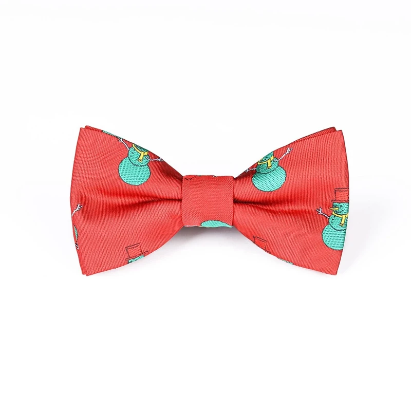 ZY-BB504-Children Christmas Parent-Child BowTies Children Bow Tie for Boys Family Men Kids Father Mother Son Daughter Festival Party Accessories - Цвет: ZY-BB504-Children