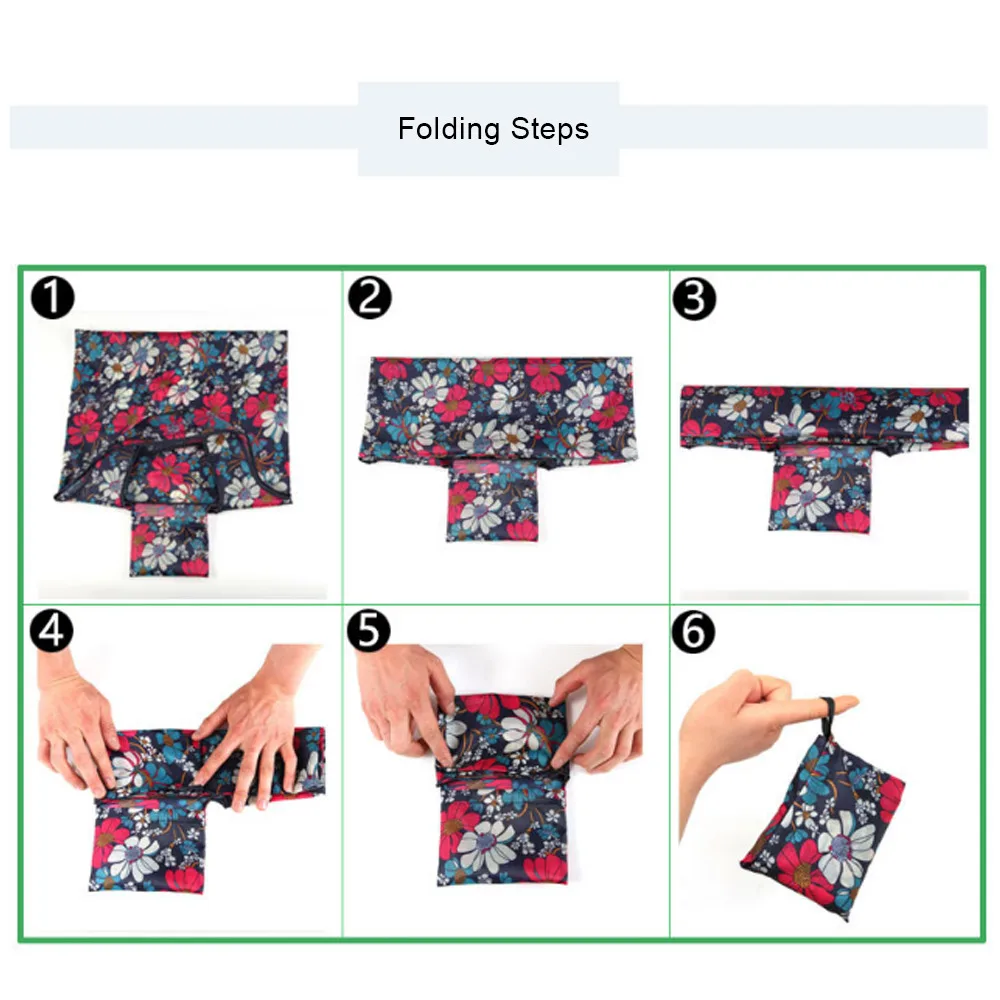 Цветочная сумка для покупок модная дорожная сумка-тоут с вышивкой портативная